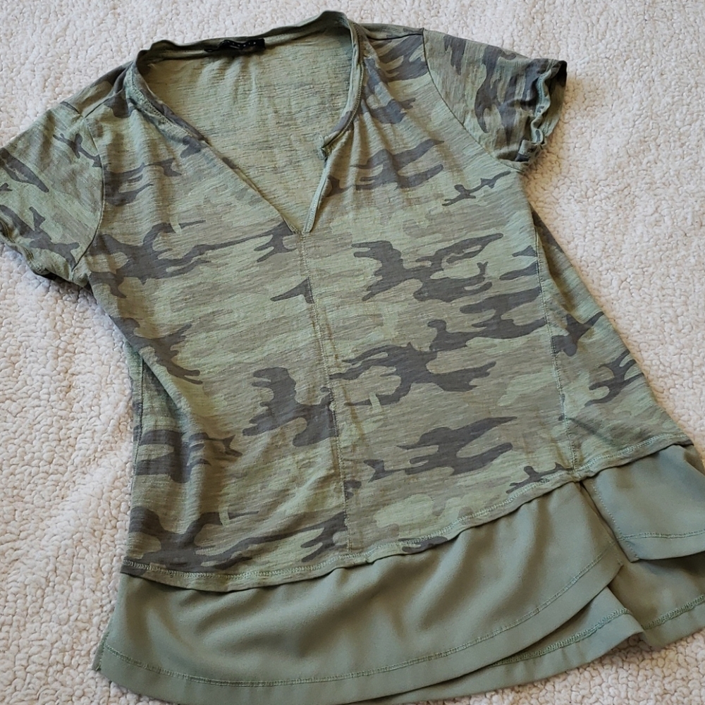 Camo tee shirt